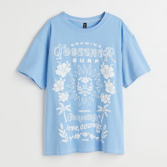 (Last Chance)Pasterl Printed Tee - Picture 1 of 4